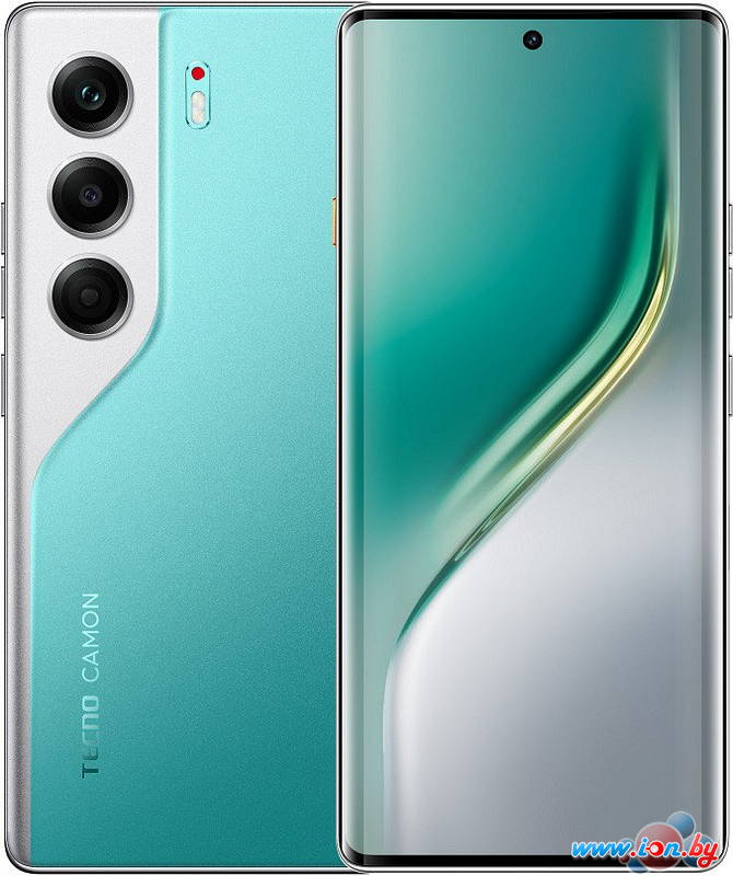 Телефон Tecno Camon 40 Pro 5G 12GB/256GB (морской зеленый) в Могилёве