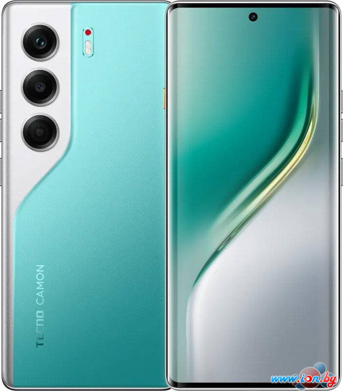 Телефон Tecno Camon 40 Pro 8GB/256GB (морской зеленый) в Могилёве