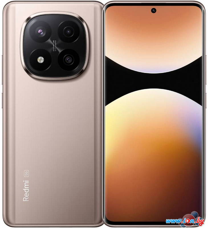 Телефон Xiaomi Redmi Note 14 Pro+ 5G 12GB/512GB международная версия (золотистый) в Могилёве
