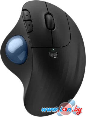 Мышь Logitech Ergo M575S (черный, синий шарик) в Могилёве