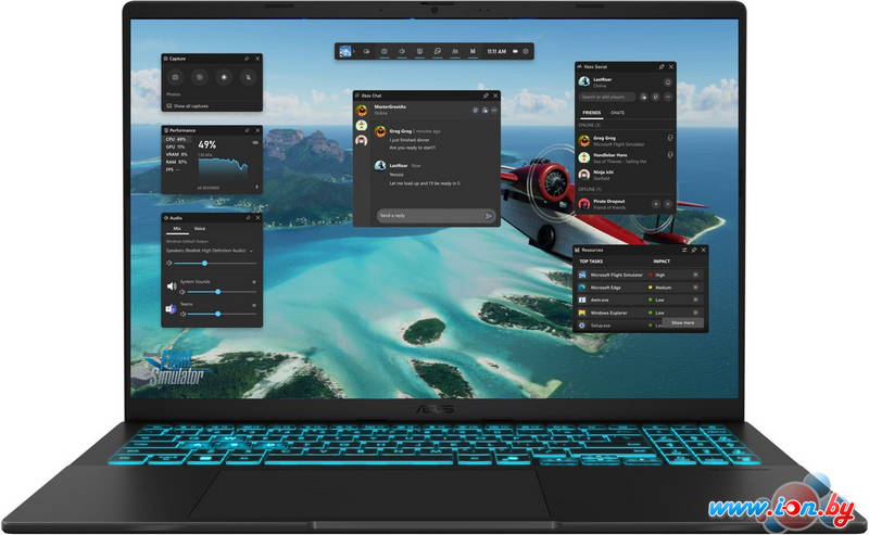 Игровой ноутбук ASUS V16 V3607VU-RP326 Win 11 Pro в Могилёве