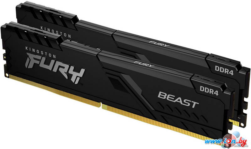 Оперативная память Kingston FURY Beast 2x16ГБ DDR4 3200 МГц KF432C16BB1K2/32WP в Могилёве