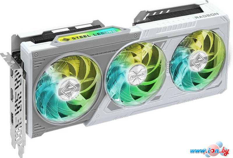 Видеокарта ASRock Radeon RX 9060 XT Steel Legend 16GB OC RX9060XT SL 16GO в Могилёве