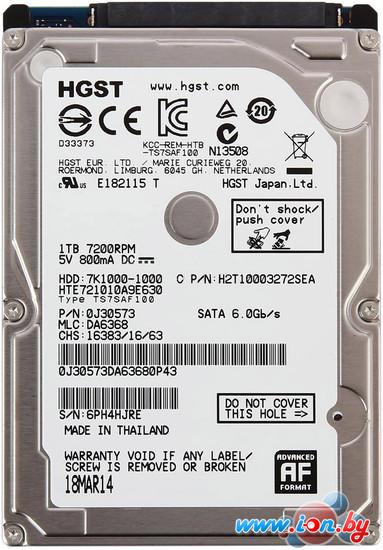 Жесткий диск Hitachi Travelstar 7K1000 1TB (HTE721010A9E630) в Гродно